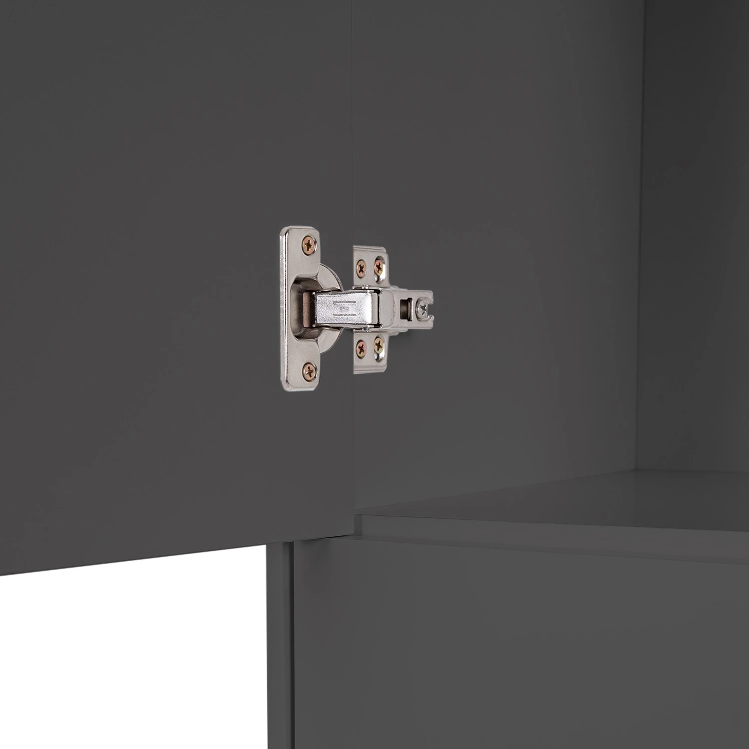 Mørteens Salle de bain Lindholm IV (3 éléments) - Partiellement en chêne massif - Gris mat 16 Mørteens Salle de bain Lindholm IV (3 éléments) - Partiellement en chêne massif - Gris mat – Image 14