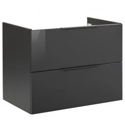 Fackelmann Meuble avec vasque Luna - Avec vasque en céramique - Anthracite -Meubles de salle de bain Soldes 2022 1000249488 210219 10405200014 DETAILS P000000001000249488
