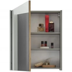 Red Living Salle de bain Romslo IV (2 éléments) - Imitation chêne sauvage / Gris -Meubles de salle de bain Soldes 2022 1000251213 210322 08141300089 DETAILS P000000001000251213