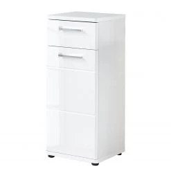 Trendteam Meuble bas Monte - Blanc brillant