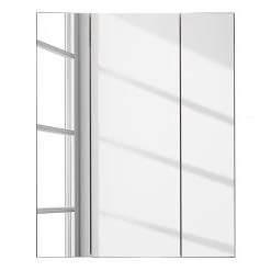 Trendteam Armoire de toilette Monte - Sans éclairage - Gris