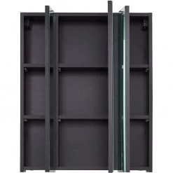 Trendteam Armoire de toilette Monte - Sans éclairage - Gris -Meubles de salle de bain Soldes 2022 1000253350 210322 07491800012 DETAILS P000000001000253350