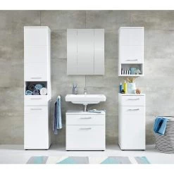 Trendteam Meuble haut Monte - Blanc brillant -Meubles de salle de bain Soldes 2022 1000253351 210322 07492600016 MOOD DETAILS P000000001000253351 mood