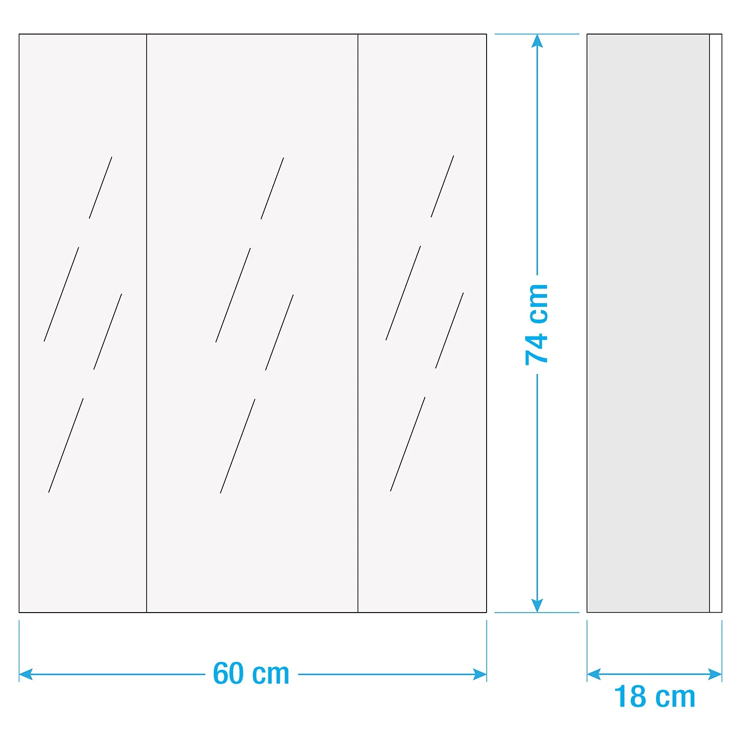 Trendteam Armoire de toilette Monte - Sans éclairage - Blanc 8 Trendteam Armoire de toilette Monte - Sans éclairage - Blanc – Image 6