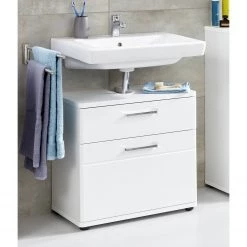 Trendteam Meuble sous lavabo Monte - Blanc brillant 9 Trendteam Meuble sous lavabo Monte - Blanc brillant -Meubles de salle de bain Soldes 2022 1000253397 210322 07495800036 MOOD DETAILS P000000001000253397 mood