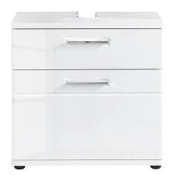 Trendteam Meuble sous lavabo Monte - Blanc brillant