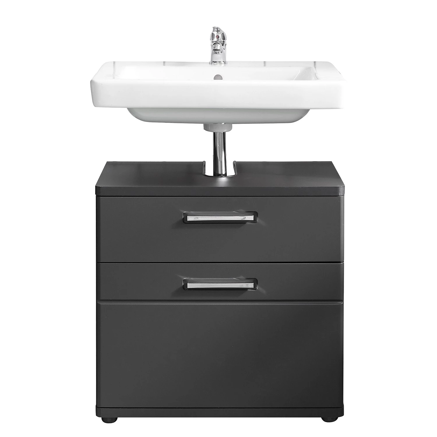 Trendteam Meuble sous lavabo Monte - Gris mat 6 Trendteam Meuble sous lavabo Monte - Gris mat – Image 4