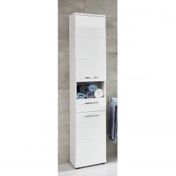 Trendteam Colonne de salle de bain Monte - Blanc brillant -Meubles de salle de bain Soldes 2022 1000253403 210322 07510200074 MOOD DETAILS P000000001000253403 mood