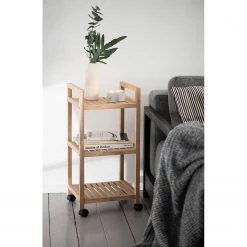 WENKO Étagère Acina II - Acacia massif -Meubles de salle de bain Soldes 2022 1000255376 210330 15245700019 MOOD DETAILS P000000001000255376 mood