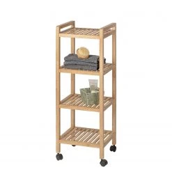 WENKO Étagère Norway IV - Noyer massif