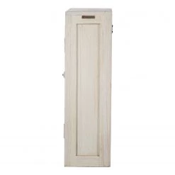 Wolf-Möbel Meuble haut Maison - Acacia massif - Acacia couleur pierre / Blanc cassé -Meubles de salle de bain Soldes 2022 1000257220 220330 045 DETAILS P000000001000257220