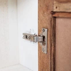 Wolf-Möbel Armoire de toilette Maison - Acacia massif - Acacia couleur pierre / Blanc cassé -Meubles de salle de bain Soldes 2022 1000257221 220406 055 DETAILS P000000001000257221