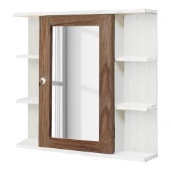 Wolf-Möbel Salle de bain Maison III (3 éléments) - Acacia massif - Acacia couleur pierre / Blanc cassé -Meubles de salle de bain Soldes 2022 1000257400 211216 082020000123 DETAILS P000000001000257400