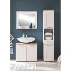 Ridgevalley Colonne de salle de bain Saltvik - Imitation mélèze de Sibiu / Imitation chêne Sanremo clair -Meubles de salle de bain Soldes 2022 1000261300 210426 13403800007 MOOD DETAILS P000000001000261300 mood