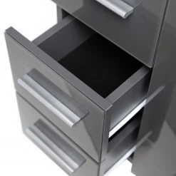 Loftscape Meuble sous lavabo Weddell I - Verre gris / Gris -Meubles de salle de bain Soldes 2022 1000261304 220310 080 DETAILS P000000001000261304