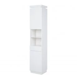 Fredriks Colonne de salle de bain Emblaze - Blanc brillant