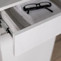 Fredriks Colonne de salle de bain Emblaze - Blanc brillant -Meubles de salle de bain Soldes 2022 1000261769 220218 084 DETAILS P000000001000261769