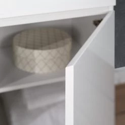 Fredriks Colonne de salle de bain Emblaze - Blanc brillant -Meubles de salle de bain Soldes 2022 1000261769 220222 023 MOOD DETAILS P000000001000261769 mood