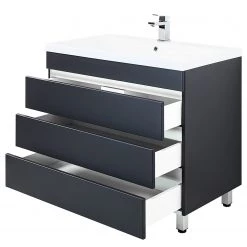 Posseik Meuble avec vasque Felini II - Anthracite -Meubles de salle de bain Soldes 2022 1000263129 210428 14440100022 DETAILS P000000001000263129