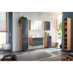 Giessbach Meuble bas Tira - Verre Gris / Imitation chêne Wotan 19 Giessbach Meuble bas Tira - Verre Gris / Imitation chêne Wotan -Meubles de salle de bain Soldes 2022 1000267058 210601 09302500059 MOOD DETAILS P000000001000267058 mood