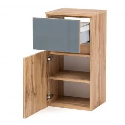 Giessbach Meuble bas Tira - Verre Gris / Imitation chêne Wotan 23 Giessbach Meuble bas Tira - Verre Gris / Imitation chêne Wotan -Meubles de salle de bain Soldes 2022 1000267058 210601 09303600063 DETAILS P000000001000267058