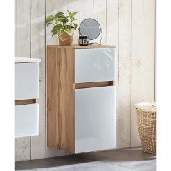 Giessbach Meuble bas Tira - Verre Blanc / Imitation chêne Wotan -Meubles de salle de bain Soldes 2022 1000267059 210601 09303700074 MOOD DETAILS P000000001000267059 mood