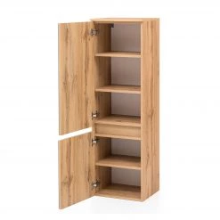 Giessbach Armoire de salle de bain Tira - Verre Gris / Imitation chêne Wotan -Meubles de salle de bain Soldes 2022 1000267060 210601 09311000092 DETAILS P000000001000267060