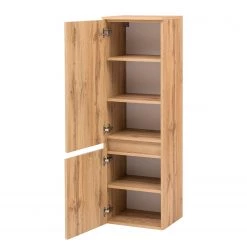 Giessbach Armoire de salle de bain Tira - Verre Blanc / Imitation chêne Wotan -Meubles de salle de bain Soldes 2022 1000267061 210601 09432000398 DETAILS P000000001000267061