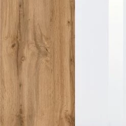 Giessbach Armoire de salle de bain Tira - Verre Blanc / Imitation chêne Wotan -Meubles de salle de bain Soldes 2022 1000267061 210601 09433100403 DETAILS P000000001000267061