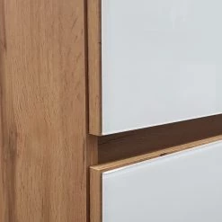 Giessbach Meuble avec vasque Tira - Verre Blanc / Imitation chêne Wotan - Largeur : 80 cm 24 Giessbach Meuble avec vasque Tira - Verre Blanc / Imitation chêne Wotan - Largeur : 80 cm -Meubles de salle de bain Soldes 2022 1000267063 210601 09314700122 DETAILS P000000001000267063