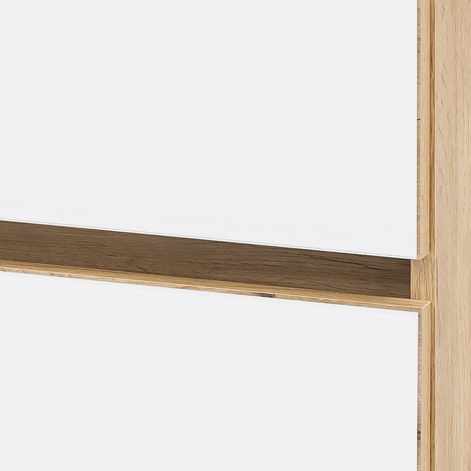 Giessbach Meuble avec vasque Tira - Verre Blanc / Imitation chêne Wotan - Largeur : 80 cm 12 Giessbach Meuble avec vasque Tira - Verre Blanc / Imitation chêne Wotan - Largeur : 80 cm – Image 10