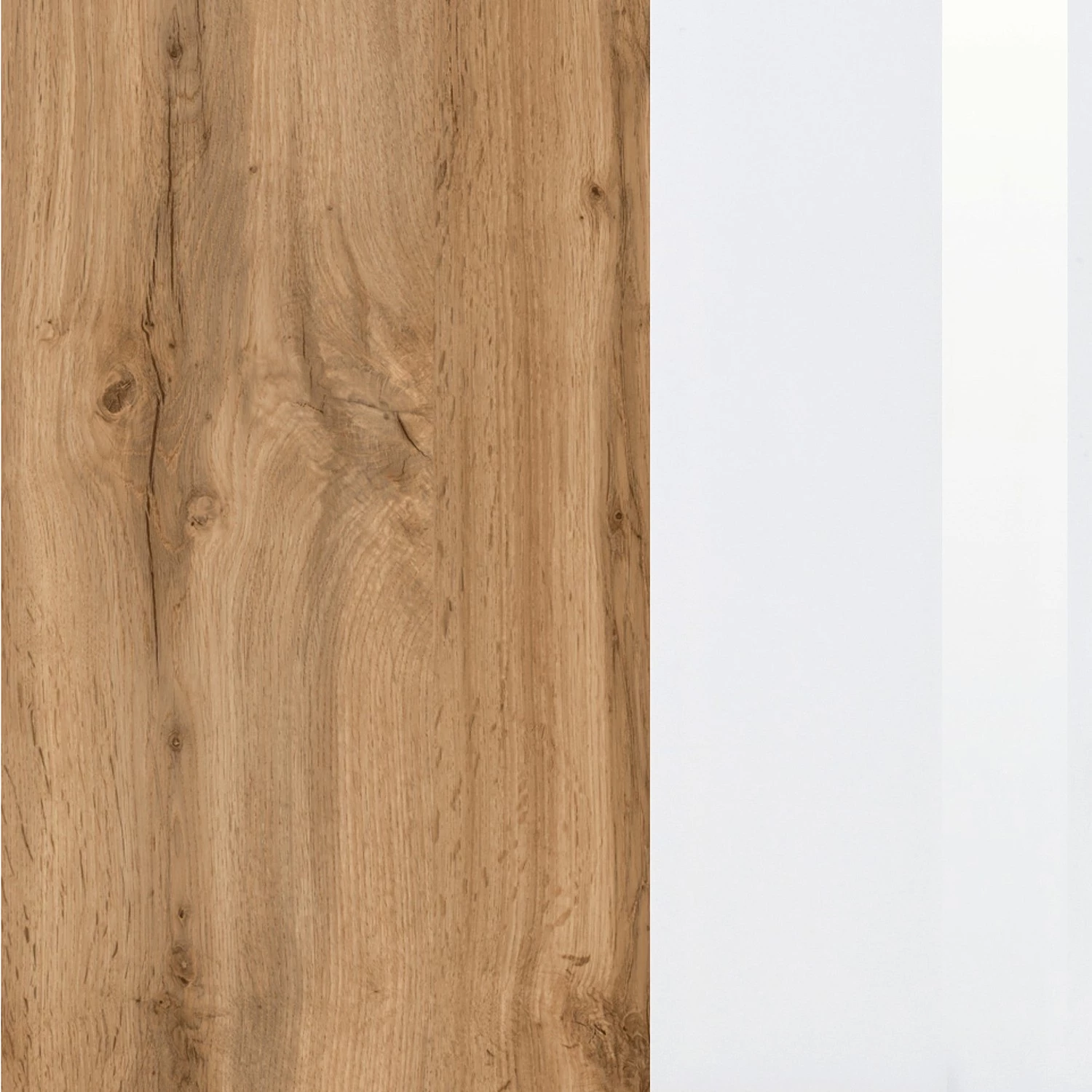 Giessbach Meuble avec vasque Tira - Verre Blanc / Imitation chêne Wotan - Largeur : 80 cm 14 Giessbach Meuble avec vasque Tira - Verre Blanc / Imitation chêne Wotan - Largeur : 80 cm – Image 12