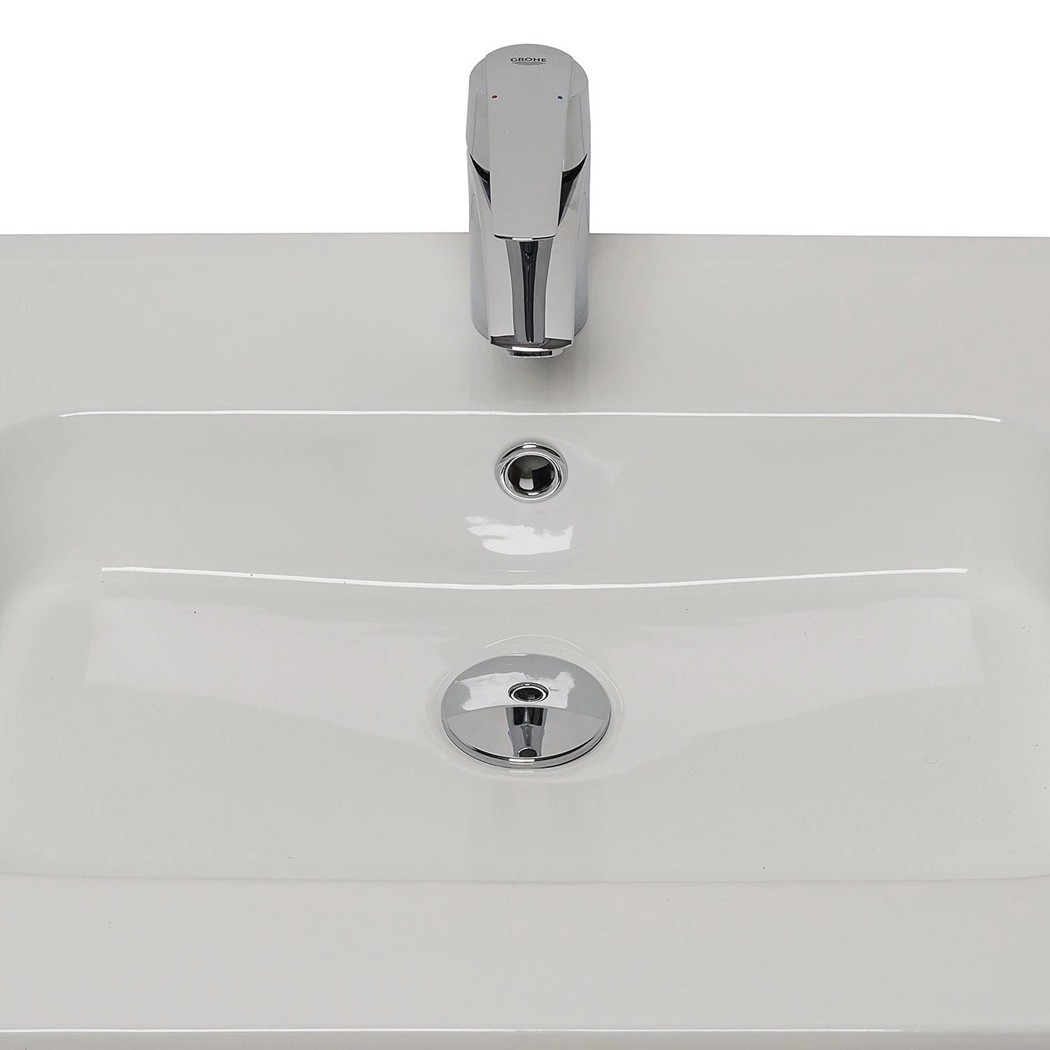 Giessbach Meuble avec vasque Tira II - Avec vasque en céramique - Verre Gris / Imitation chêne Wotan 9 Giessbach Meuble avec vasque Tira II - Avec vasque en céramique - Verre Gris / Imitation chêne Wotan – Image 7