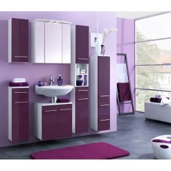 Giessbach Meuble haut Kopenhagen - Violet brillant - Largeur : 25 cm -Meubles de salle de bain Soldes 2022 1000273861 210708 13182900048 MOOD DETAILS P000000001000273861 mood