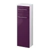 Giessbach Meuble bas Kopenhagen - Blanc brillant / Blanc - Violet brillant - Largeur : 25 cm -Meubles de salle de bain Soldes 2022 1000273862 210708 13182900054 IMAGE P000000001000273862