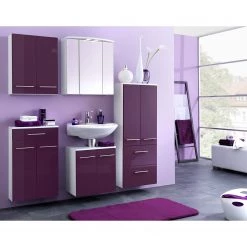 Giessbach Armoire de salle de bain Kopenhagen - Violet brillant - Largeur : 50 cm -Meubles de salle de bain Soldes 2022 1000273865 210708 13183100083 MOOD DETAILS P000000001000273865 mood