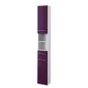 Giessbach Colonne de salle de bain Kopenhagen - Violet brillant - Largeur : 25 cm