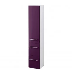 Giessbach Armoire de salle de bain Kopenhagen - Violet brillant - Largeur : 25 cm