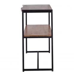 Ars manufacti Meuble avec vasque Kaawo - Acacia massif / Fer - Acacia / Noir - Largeur : 90 cm -Meubles de salle de bain Soldes 2022 1000276816 220713 035 DETAILS P000000001000276816