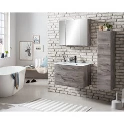 Giessbach Armoire de toilette Vallersta - Avec éclairage intégré - Chêne gris 17 Giessbach Armoire de toilette Vallersta - Avec éclairage intégré - Chêne gris -Meubles de salle de bain Soldes 2022 1000278383 210721 13262000021 MOOD DETAILS P000000001000278383 mood