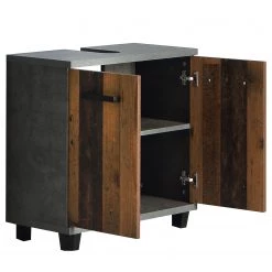 Red Living Meuble sous lavabo Warka - Imitation bois ancien -Meubles de salle de bain Soldes 2022 1000279086 210716 13334900039 DETAILS P000000001000279086