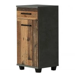 Red Living Meuble bas Warka - Imitation bois ancien