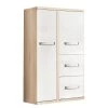 Loftscape Armoire de salle de bain Frejus - Blanc brillant / Imitation chêne Sonoma : 1 Loftscape Armoire de salle de bain Frejus - Blanc brillant / Imitation chêne Sonoma : -Meubles de salle de bain Soldes 2022 1000279097 210716 13335300083 IMAGE P000000001000279097
