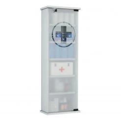 VCM Armoire à pharmacie Gusal - Blanc