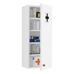 VCM Armoire à pharmacie Medasa - Blanc - Largeur : 29 cm