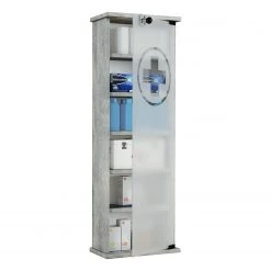 VCM Armoire à pharmacie Omal - Imitation béton -Meubles de salle de bain Soldes 2022 1000279871 210727 14452200017 DETAILS P000000001000279871