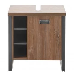 Ars manufacti Meuble sous lavabo Marton I - Imitation chêne Stirling / Anthracite -Meubles de salle de bain Soldes 2022 1000281631 210729 14385100003 DETAILS P000000001000281631