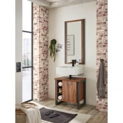 Ars manufacti Salle de bain Marton I (2 éléments) - Imitation chêne Stirling / Anthracite -Meubles de salle de bain Soldes 2022 1000281652 210729 14385300076 MOOD DETAILS P000000001000281652 mood