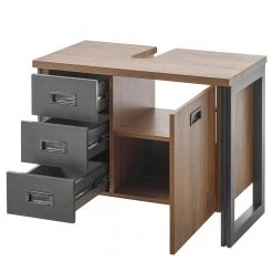 Ars manufacti Salle de bain Marton VII (2 éléments) - Imitation chêne Stirling / Anthracite -Meubles de salle de bain Soldes 2022 1000281654 210729 14385300091 DETAILS P000000001000281654