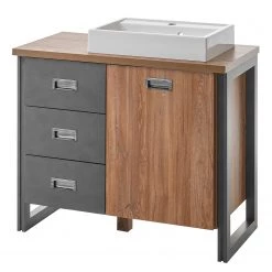 Ars manufacti Salle de bain Marton XI (3 éléments) - Imitation chêne Stirling / Anthracite -Meubles de salle de bain Soldes 2022 1000281656 210729 14385300102 DETAILS P000000001000281656